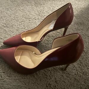 Jessica Simpson Deep Red Heels